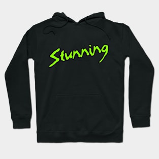 Artsy Stunning Fashion Text Hoodie